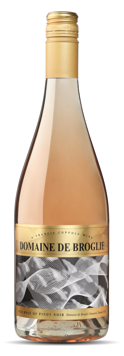 Domaine de Broglie 2020 Rosé of Pinot Noir.